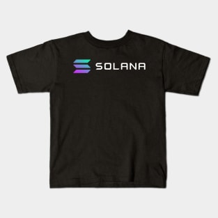 Solana (SOL) Blockchain Crypto Kids T-Shirt